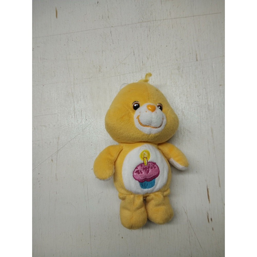 Care Bear Birthday Plush Doll Cupcake Stuffed Toy 9" RARE Carlton Cards